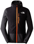 The North Face Men's Dawn Turn Hybrid Ventrix Hooded Midlayer Asphalt Grey / TNF Black / Shocking Orange - Booley Galway