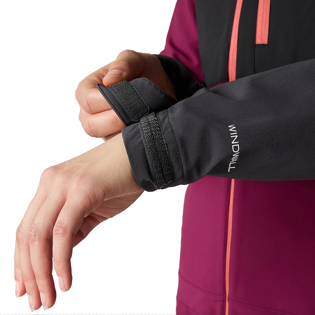 North face online softshell womens