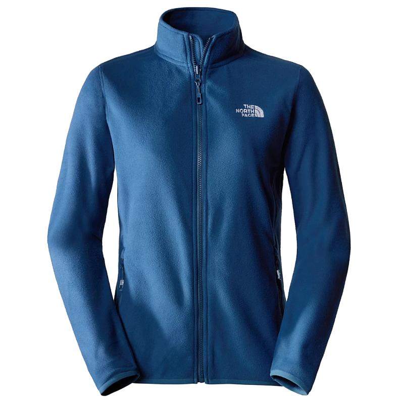 The North Face Women&#39;s 100 Glacier Full Zip Shady Blue - Booley Galway