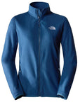 The North Face Women's 100 Glacier Full Zip Shady Blue - Booley Galway