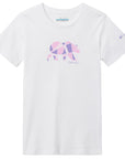Columbia Kids Mission Lake Graphic S/S Shirt White / Geobear - Booley Galway