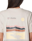 Columbia Women's Boundless Beauty S/S Tee Dark Stone / Heritage - Booley Galway