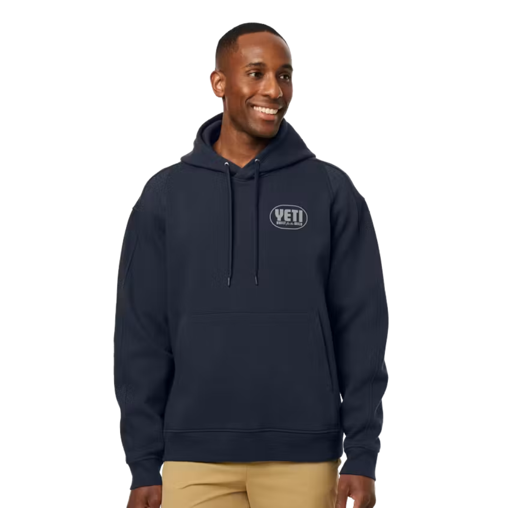 Unisex Retro Built For The Wild Hoodie - Navy