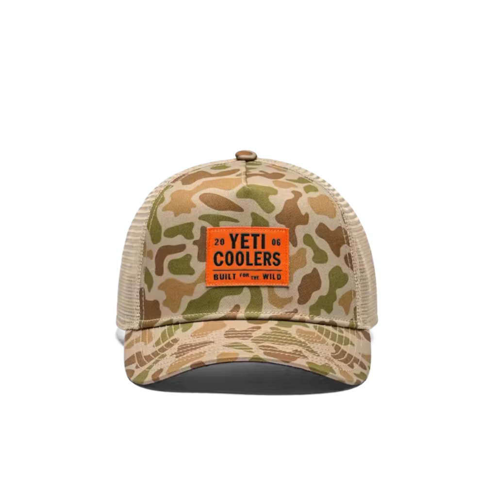 Yeti Coolers Camo Trucker Hat - Brown Camo