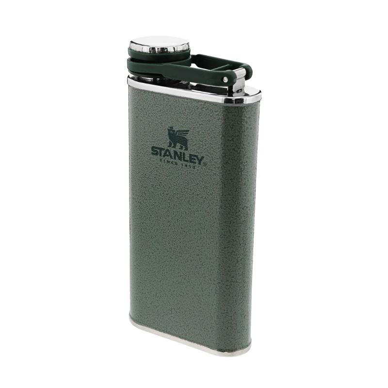 Stanley Classic Easy-Fill Wide Mouth Flask 230 ml Hammertone Green - Booley Galway