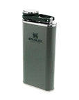 Stanley Classic Easy-Fill Wide Mouth Flask 230 ml Hammertone Green - Booley Galway