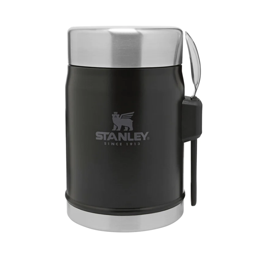 Stanley Classic Legendary Food Jar + Spork 400 ml Matte Black Pebble - Booley Galway