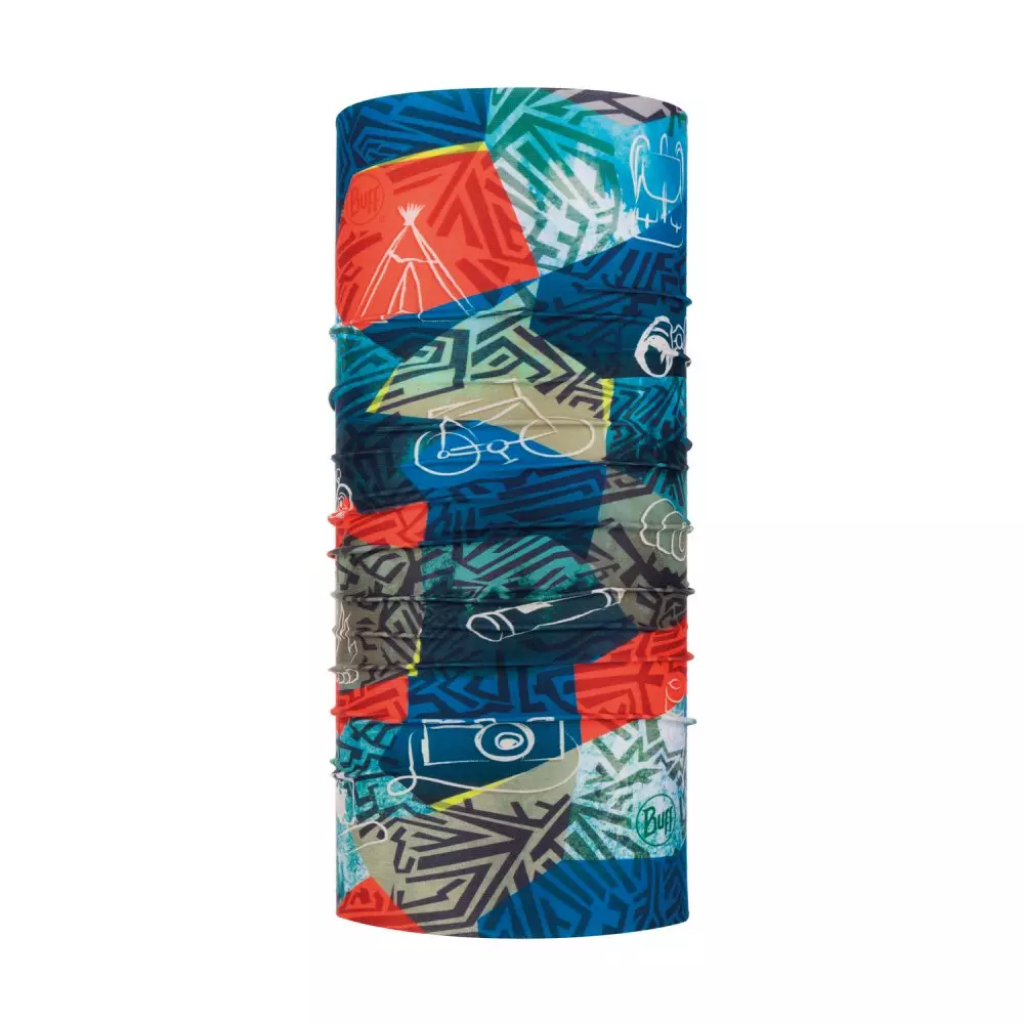 Kids CoolNet UV+ Buff - Stony Multi