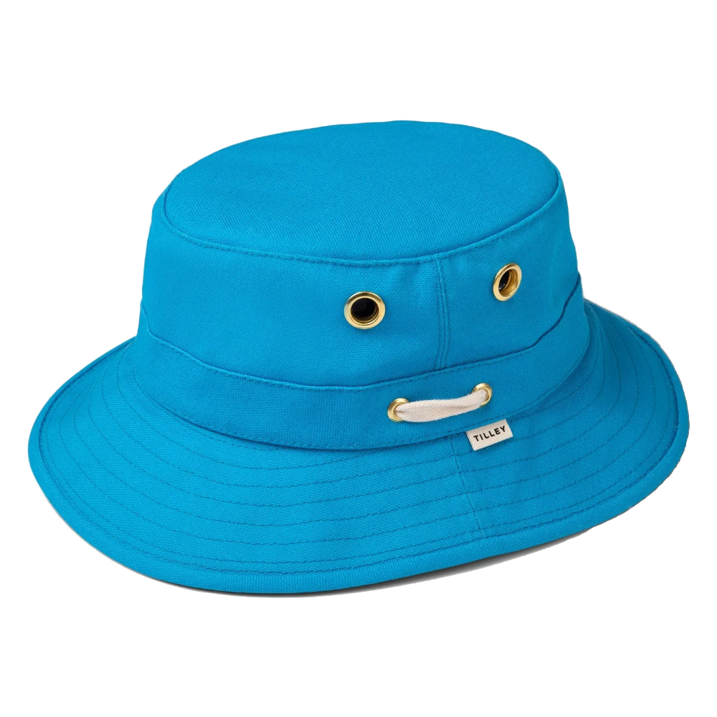 Tilley T1 Iconic Bucket Hat Bright Blue - Booley Galway