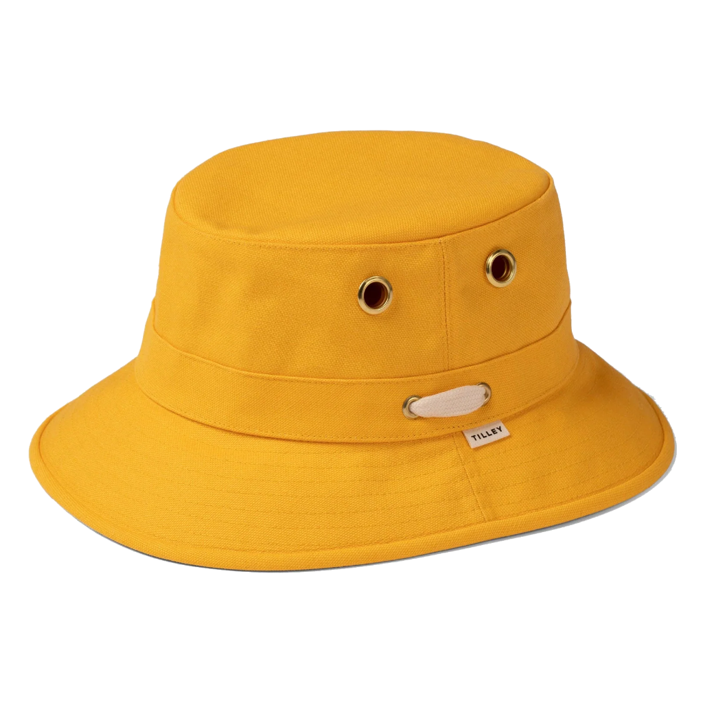 Tilley T1 Iconic Bucket Hat Yellow - Booley Galway