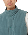 Men's Nimbus Reversible Vest - Urban Green / Silver Pine