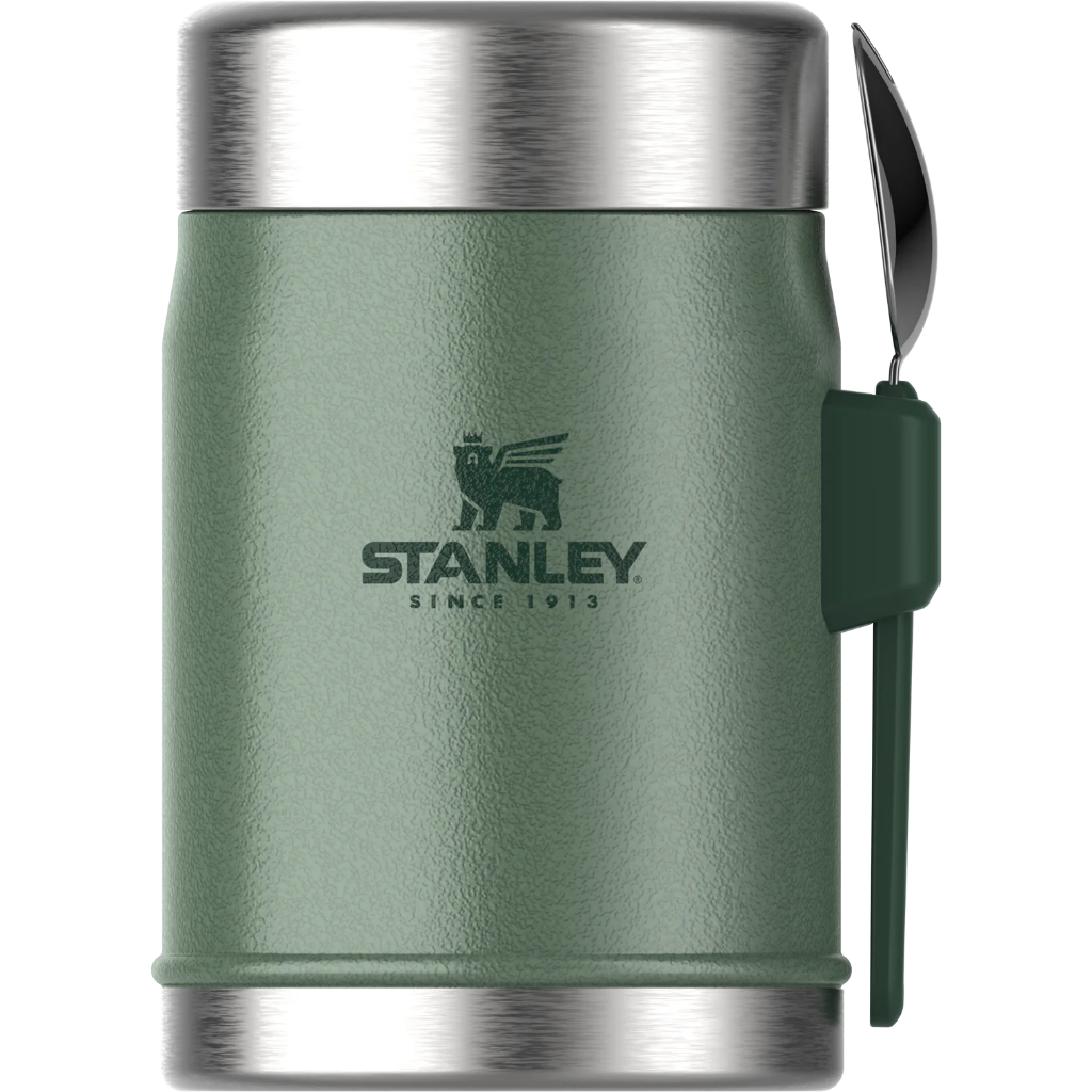 Stanley Classic Legendary Food Jar and Spork 400 ml Hammertone Green - Booley Galway