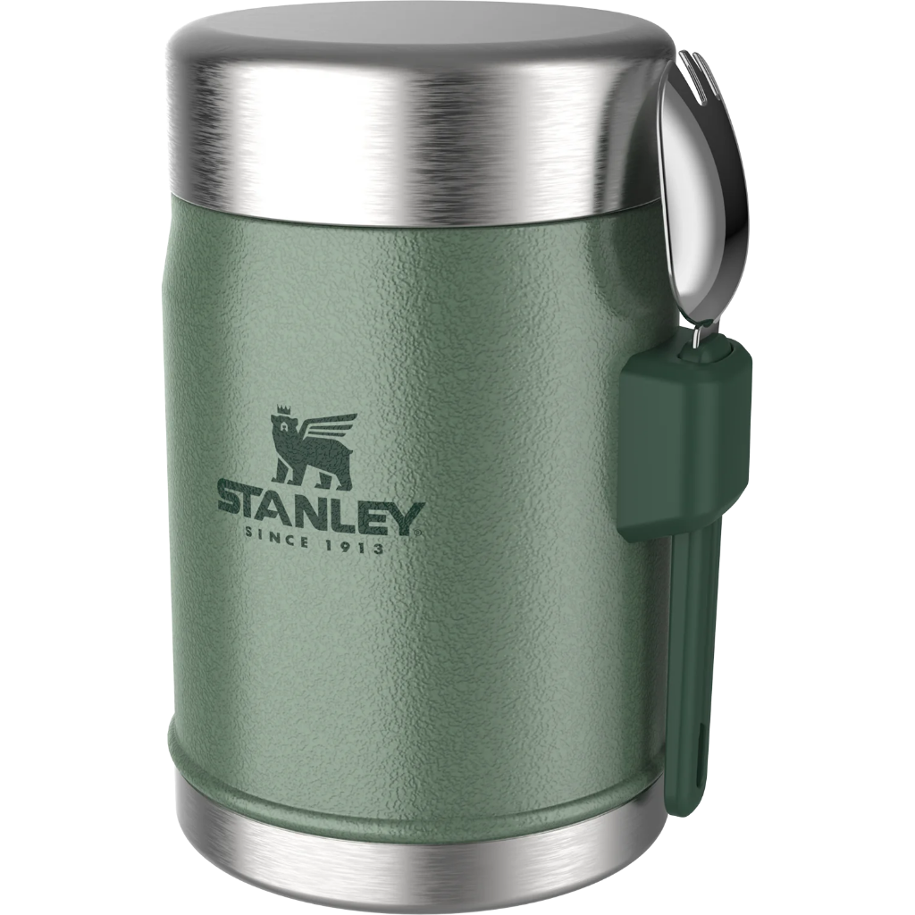 Stanley Classic Legendary Food Jar and Spork 400 ml Hammertone Green - Booley Galway