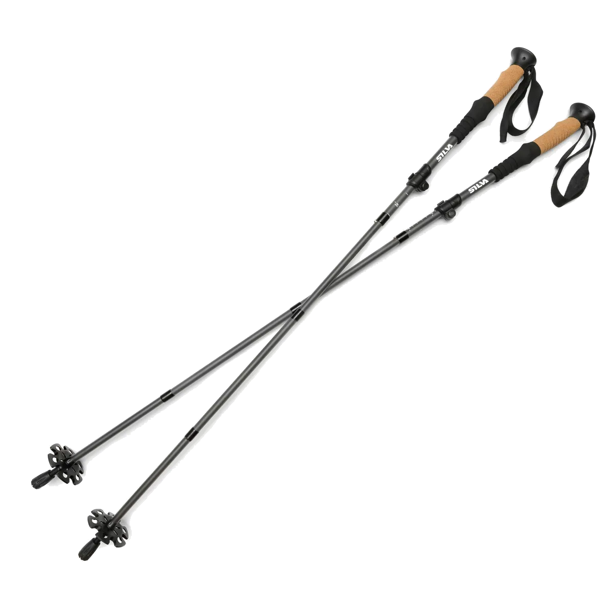 Trekking poles aluminum Z-fold