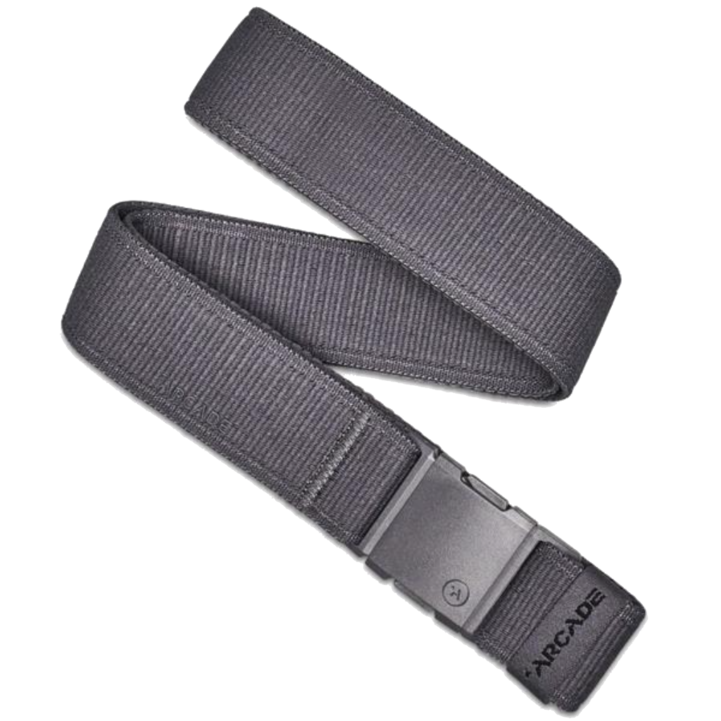 Arcade Atlas A2 Elastic Stretch Belt Charcoal - Booley Galway