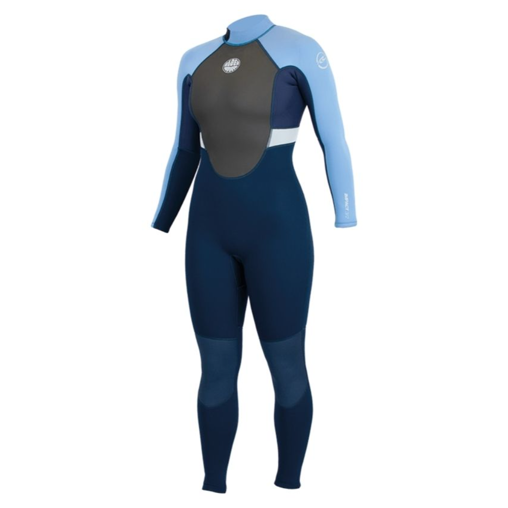 Women's Impact 3/2 Back Zip - Graphite / Faeince Blue / Glacier