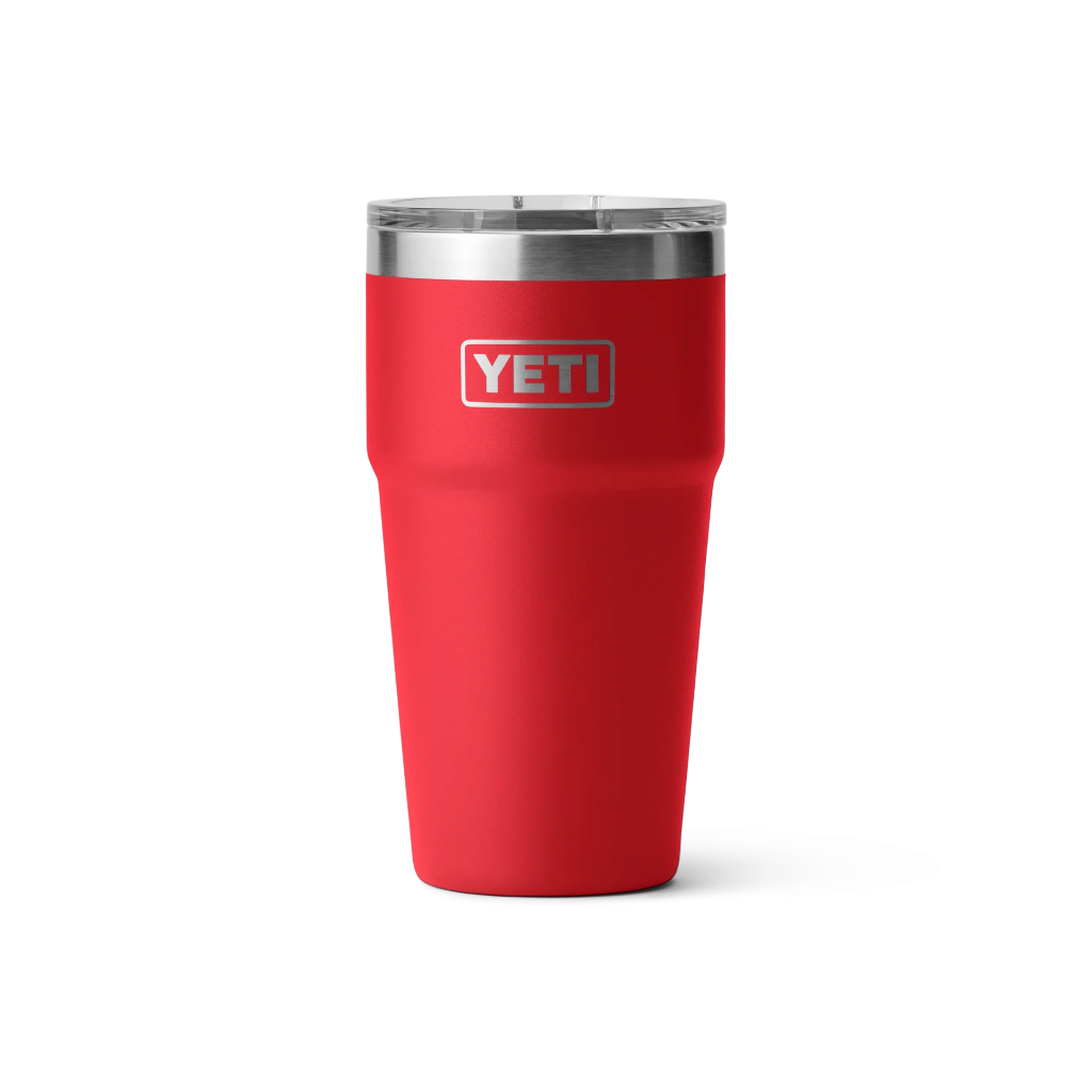 Yeti Rambler 20 oz MagSlider Stackable Cup Rescue Red - Booley Galway