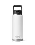 Yeti Rambler 26 oz Straw Cap Bottle White - Booley Galway