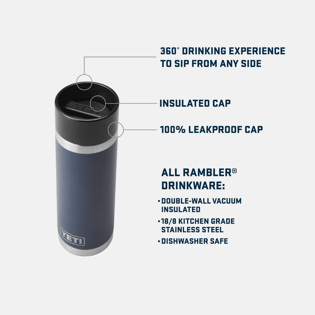 Yeti Rambler 18 oz HotShot Bottle - Booley Galway