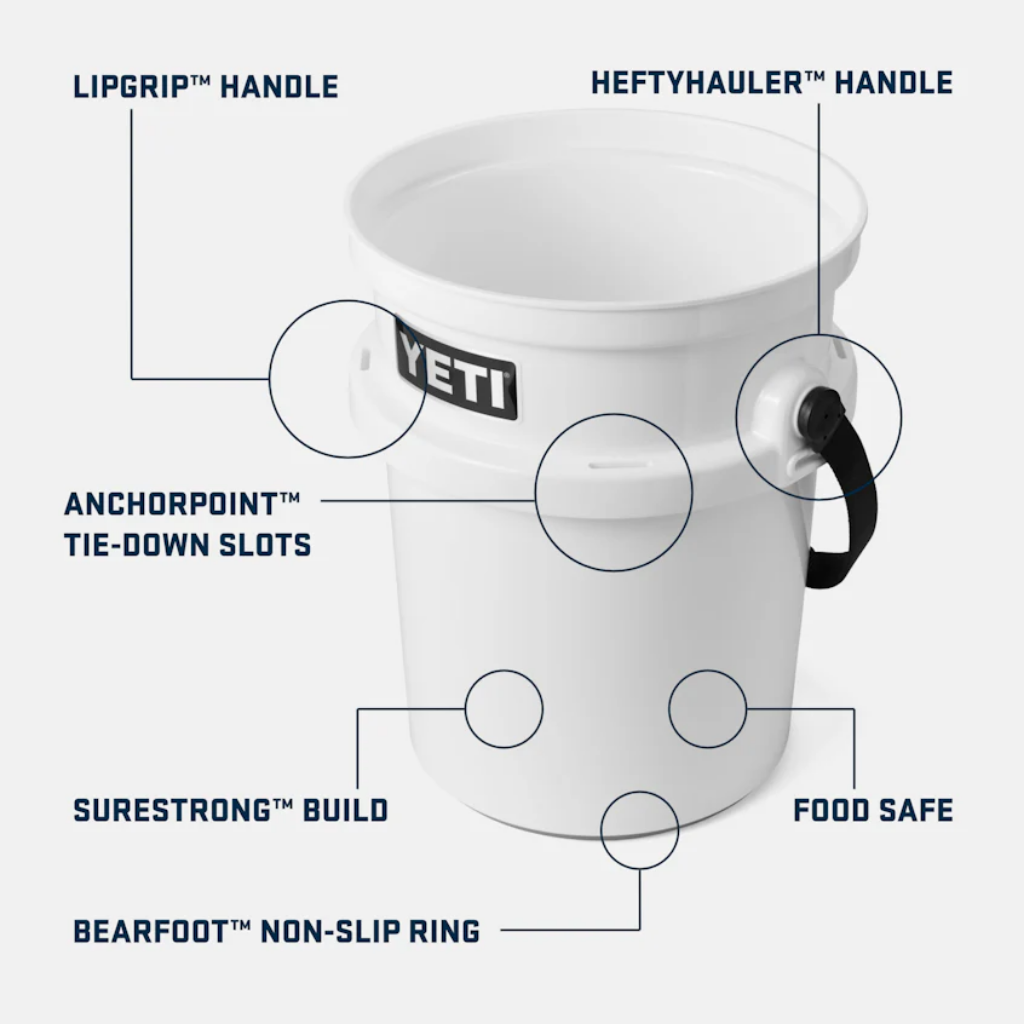 Yeti LoadOut 5 Gallon Bucket - Booley Galway