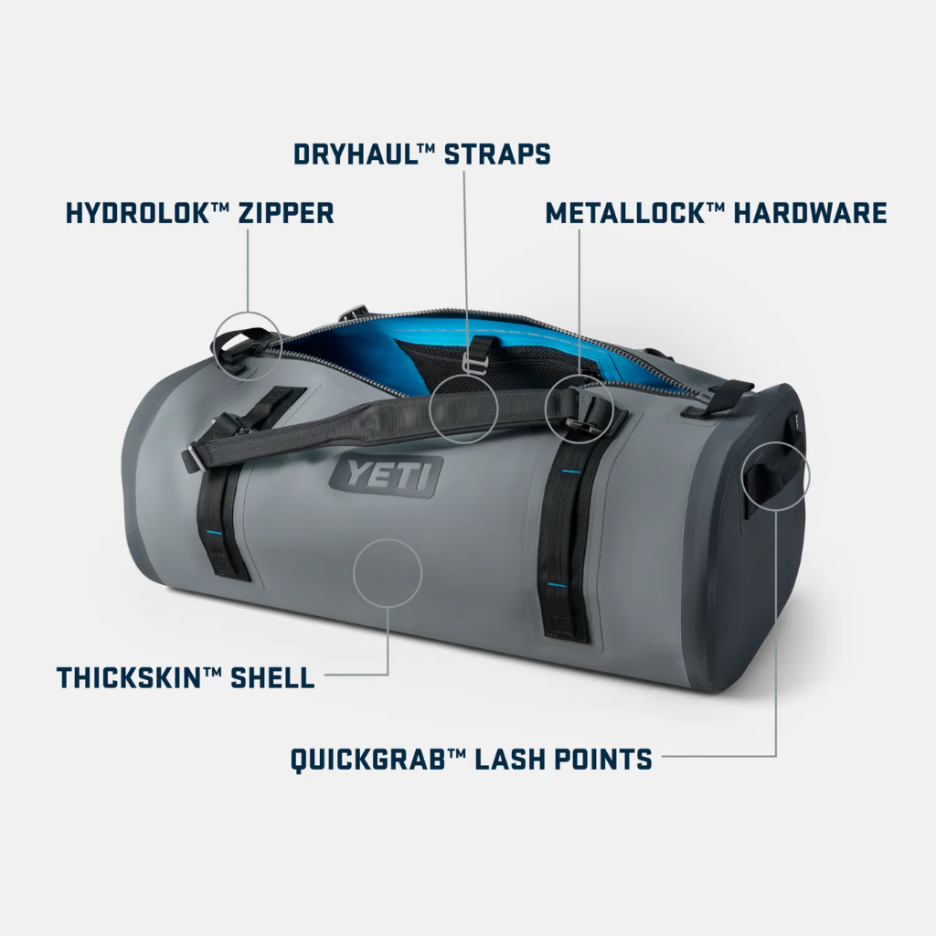 Yeti Panga 75L Duffel Storm Grey - Booley Galway