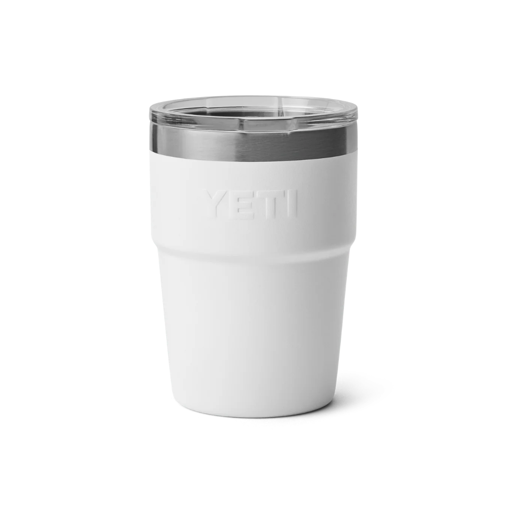 Yeti Rambler 16 oz MagSlider Stackable Cup White - Booley Galway