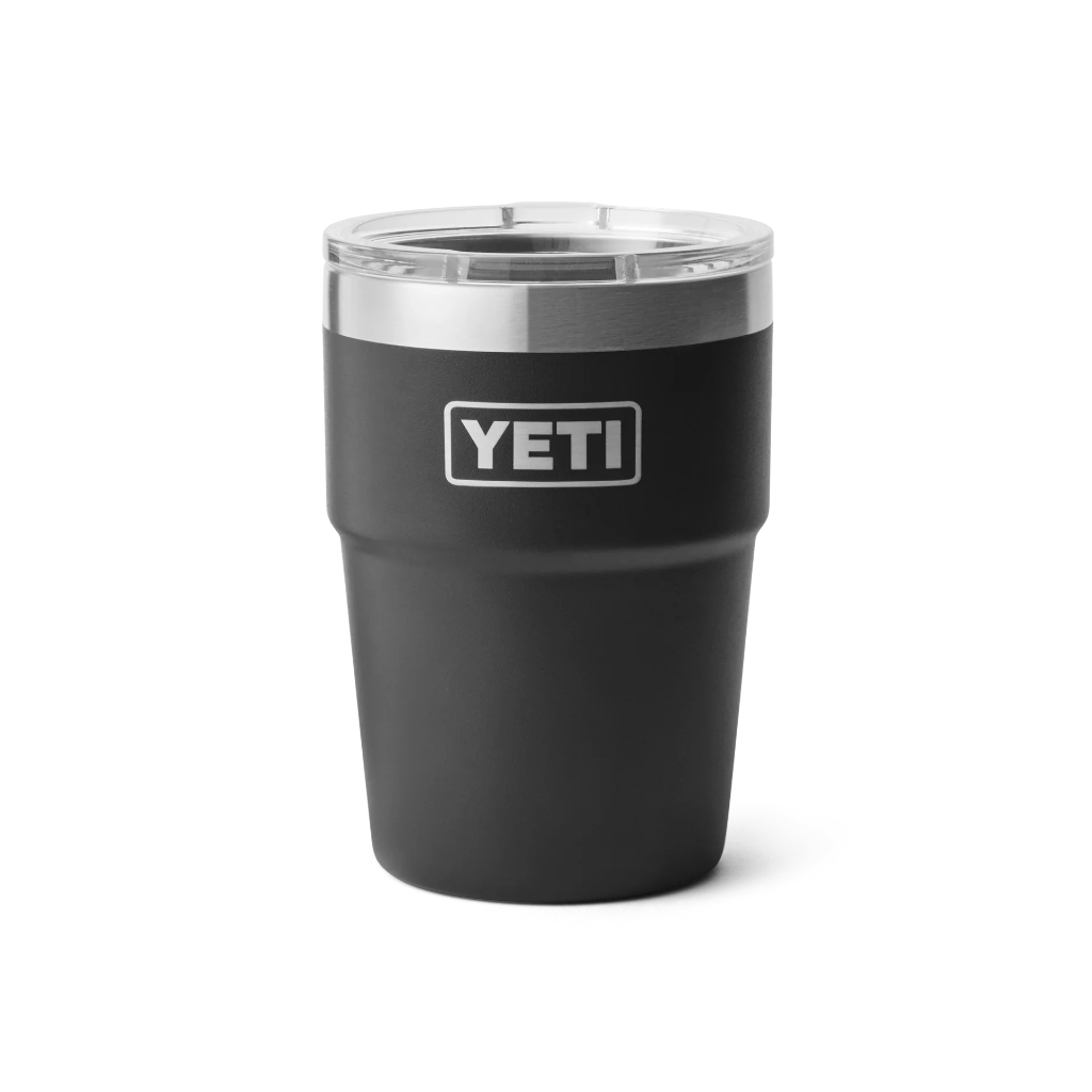 Yeti Rambler 16 oz MagSlider Stackable Cup Black - Booley Galway