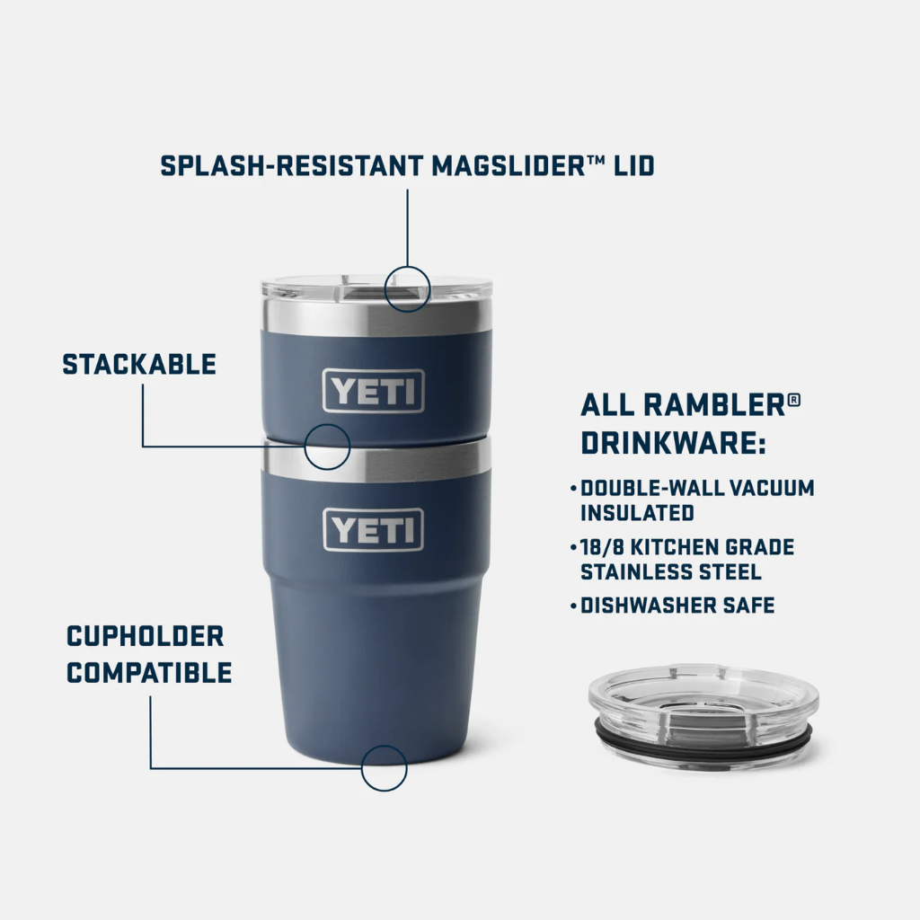 Rambler 16 oz MagSlider Stackable Cup