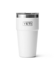 Yeti Rambler 20 oz MagSlider Stackable Cup White - Booley Galway