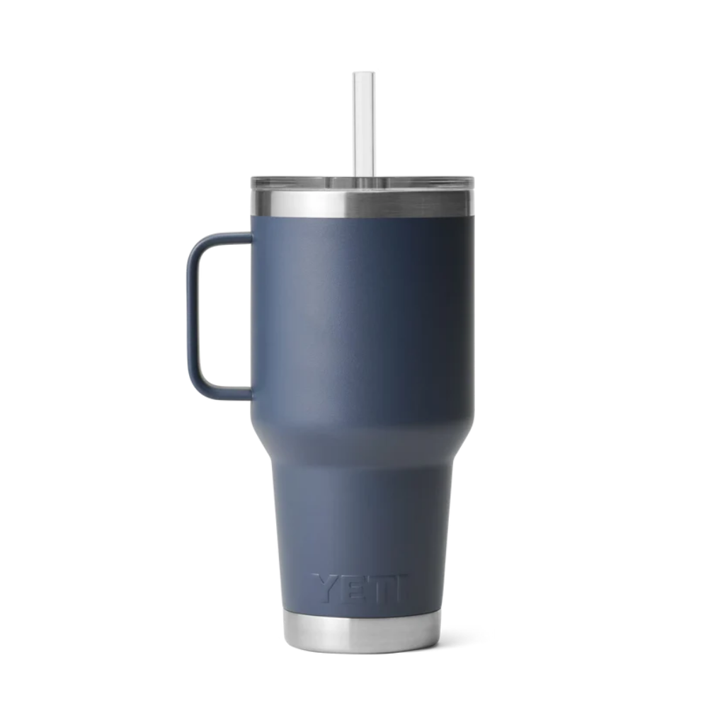 Yeti Rambler 35oz Straw Mug Navy - Booley Galway