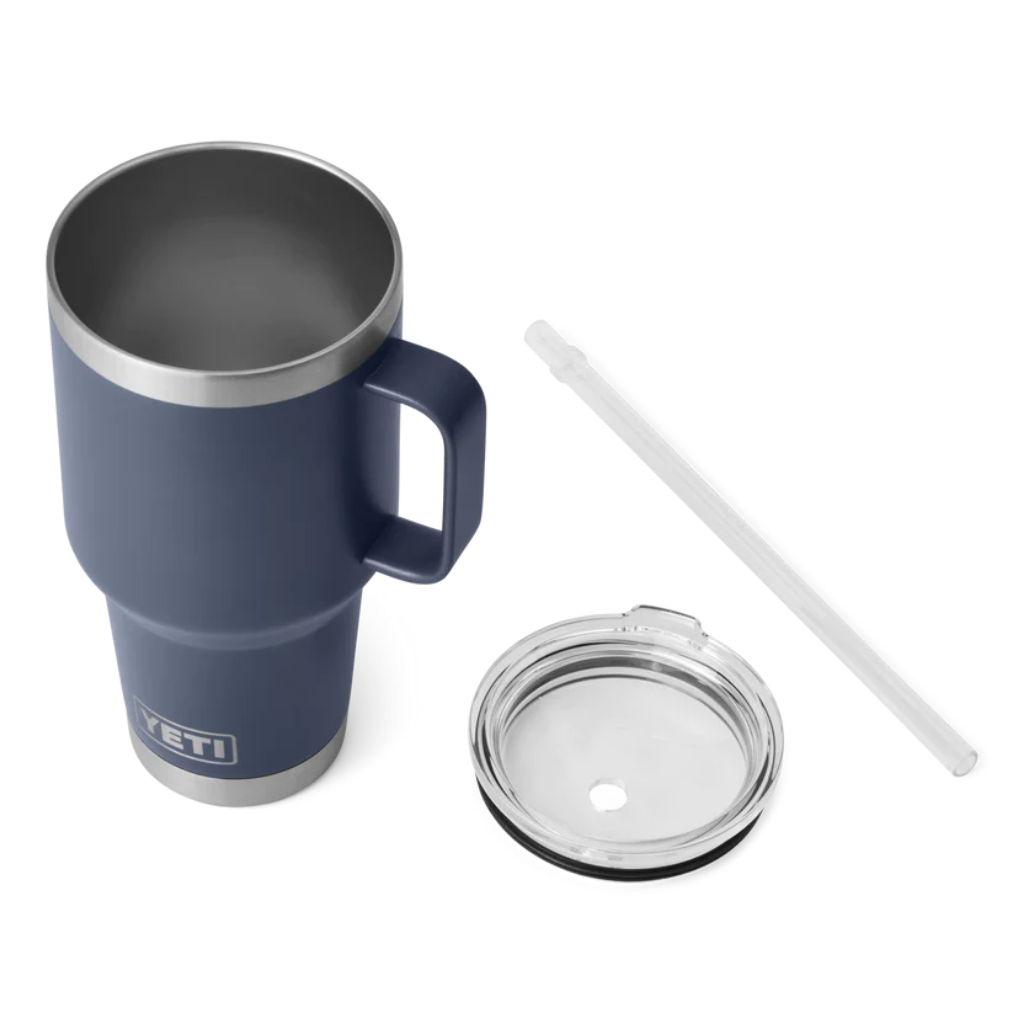 Yeti Rambler 35oz Straw Mug Navy - Booley Galway