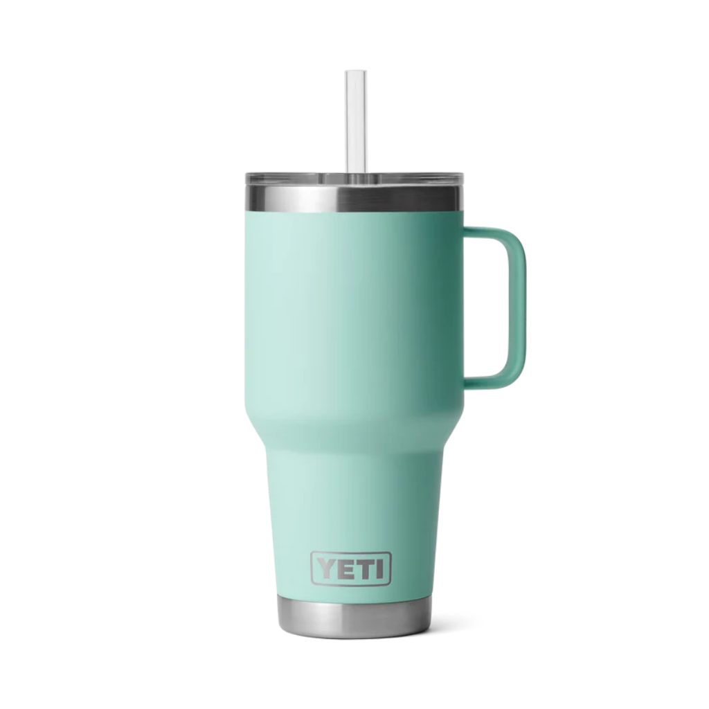 Yeti Rambler 35oz Straw Mug Seafoam - Booley Galway