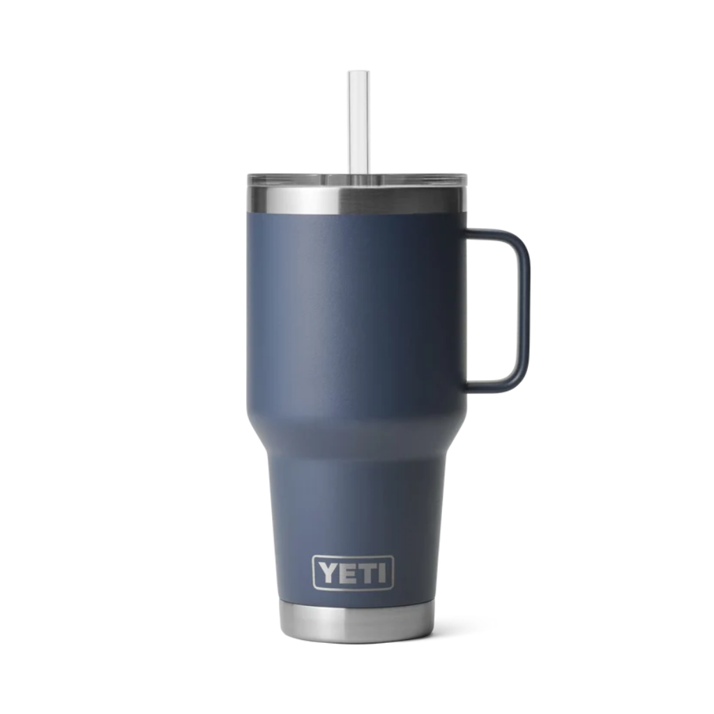 Yeti Rambler 35oz Straw Mug Navy - Booley Galway