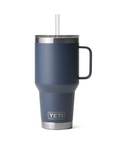 Yeti Rambler 35oz Straw Mug Navy - Booley Galway