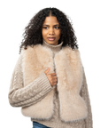Annaliese Gilet - Cream