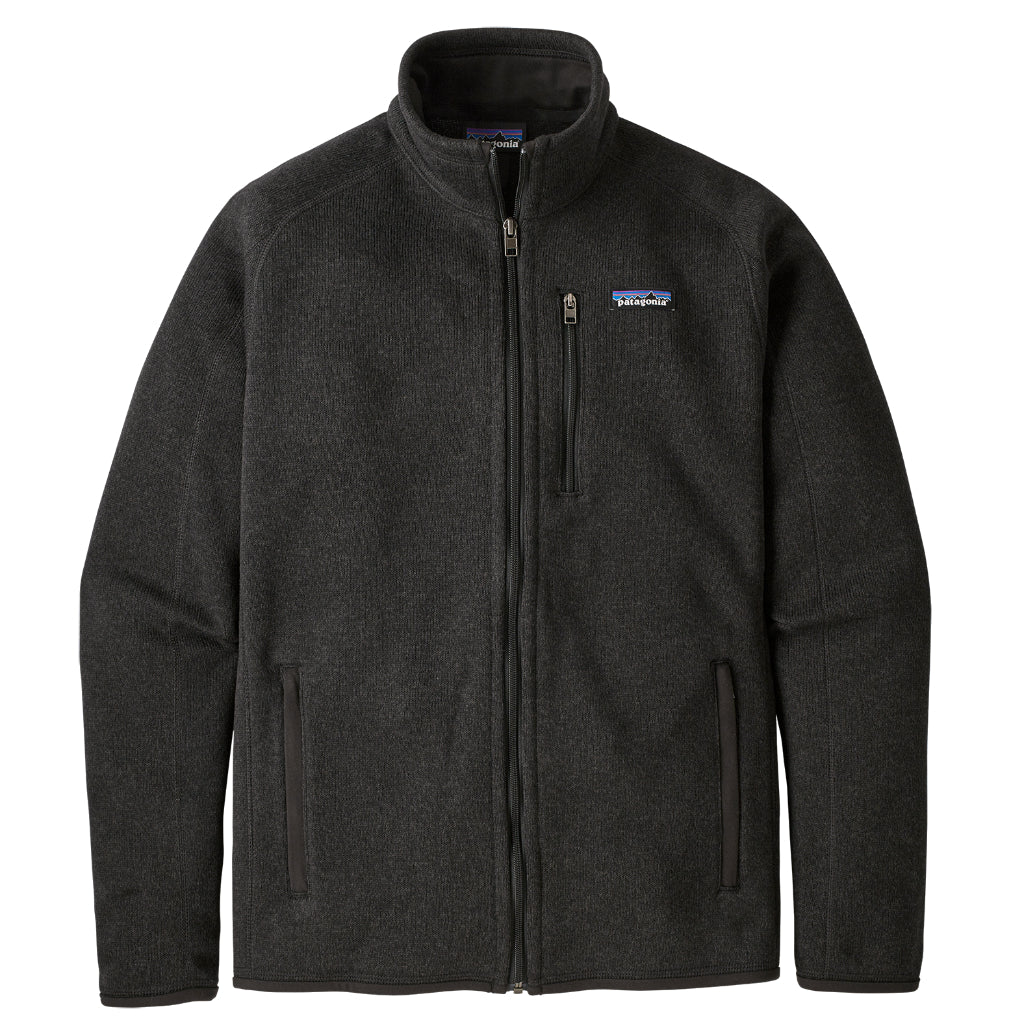 Patagonia Men&#39;s Better Sweater Jacket Black - Booley Galway