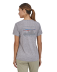 Patagonia Women's Capilene Cool Daily Graphic S/S '73 Skyline / Feather Grey - Booley Galway