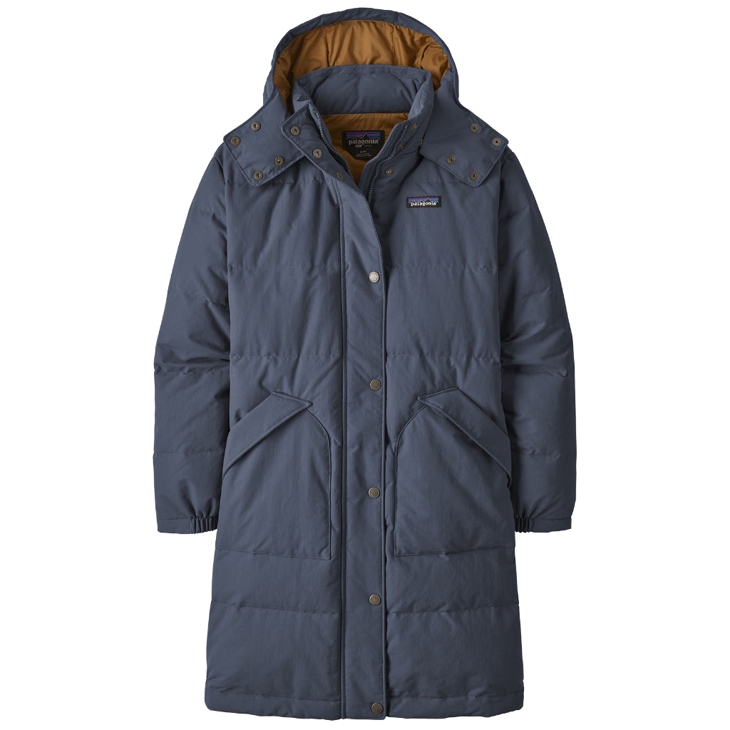 Patagonia Women&#39;s Downdrift Parka Smolder Blue - Booley Galway