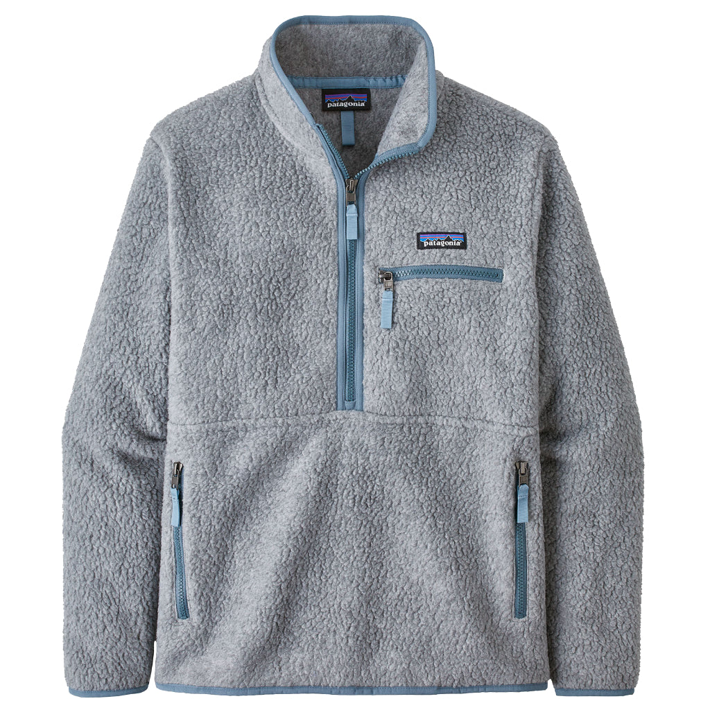 Patagonia Women&#39;s Retro Pile Marsupial Salt Grey / Light Plume Grey - Booley Galway