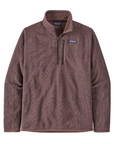 Patagonia Men's Better Sweater 1/4 Zip Dusky Brown - Booley Galway