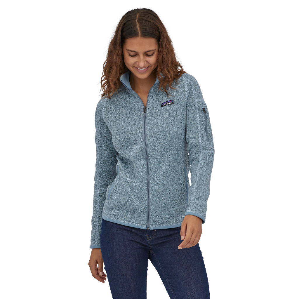 Patagonia Women&#39;s Better Sweater Jacket Steam Blue - Booley Galway