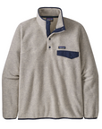Patagonia Men's Lightweight Synchilla Snap-T Pullover Oatmeal Heather - Booley Galway