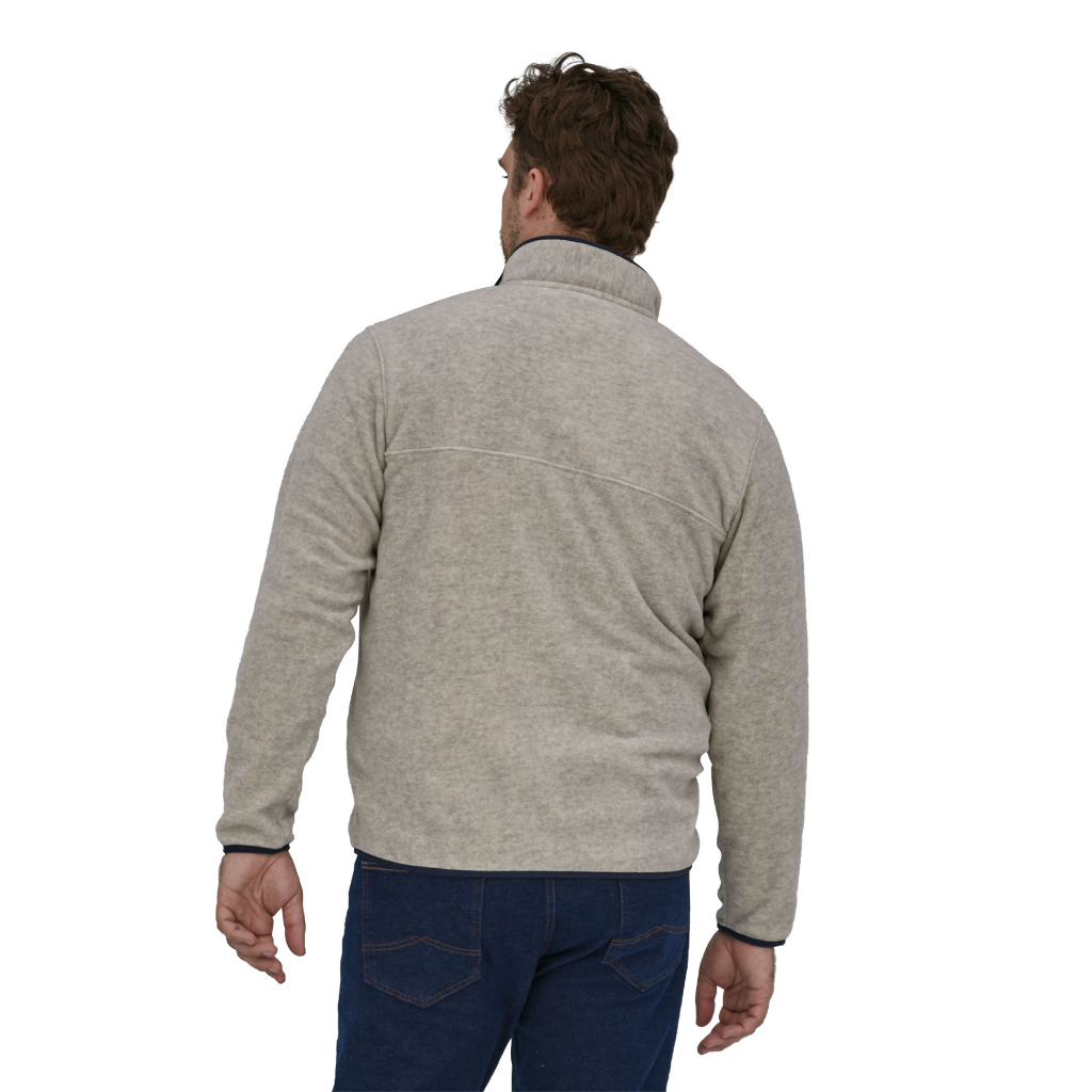 Patagonia Men&#39;s Lightweight Synchilla Snap-T Pullover Oatmeal Heather - Booley Galway