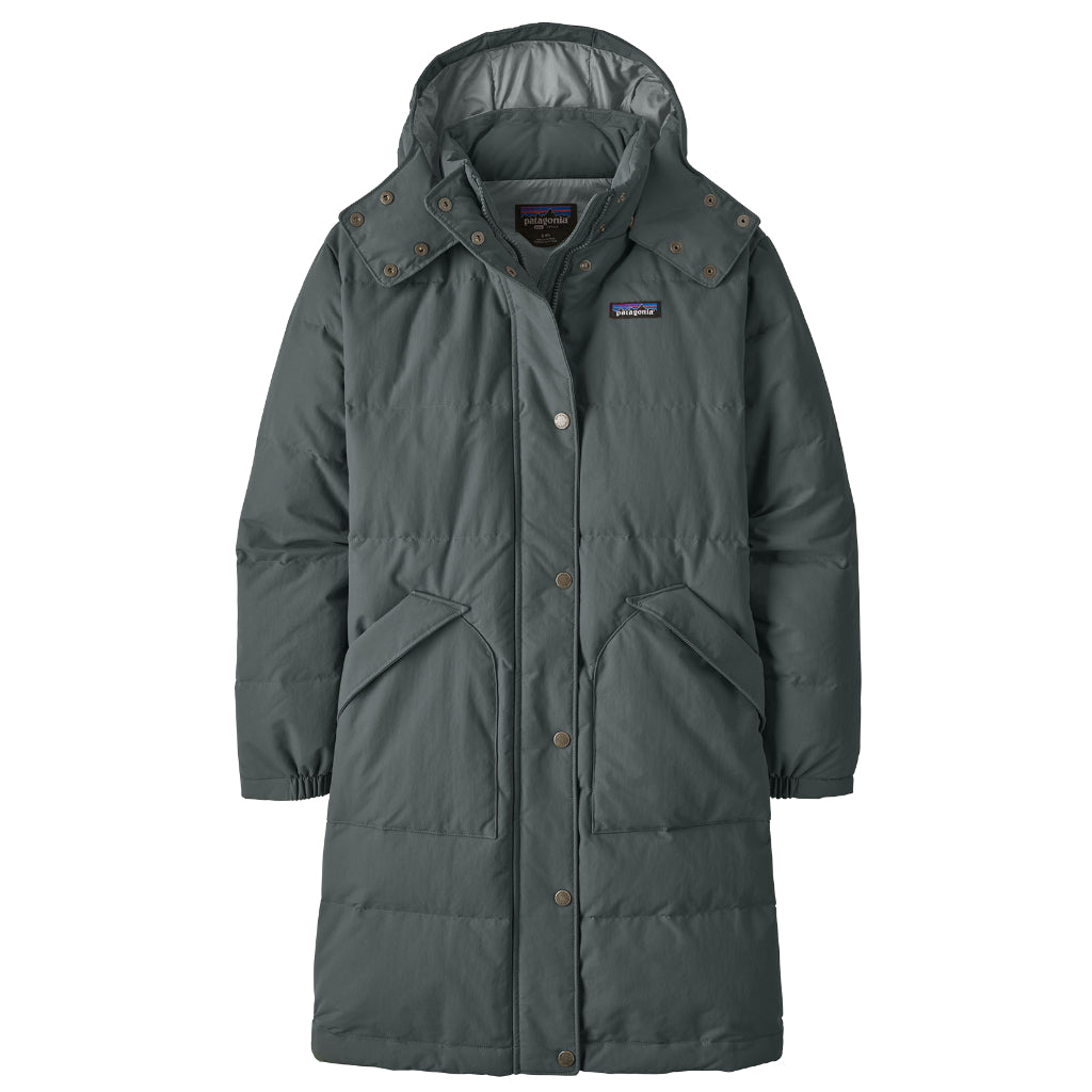 Patagonia Women&#39;s Downdrift Parka Nouveau Green - Booley Galway