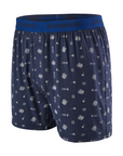 Patagonia Men's Essential Boxers Fire Floral / New Navy - Booley Galway