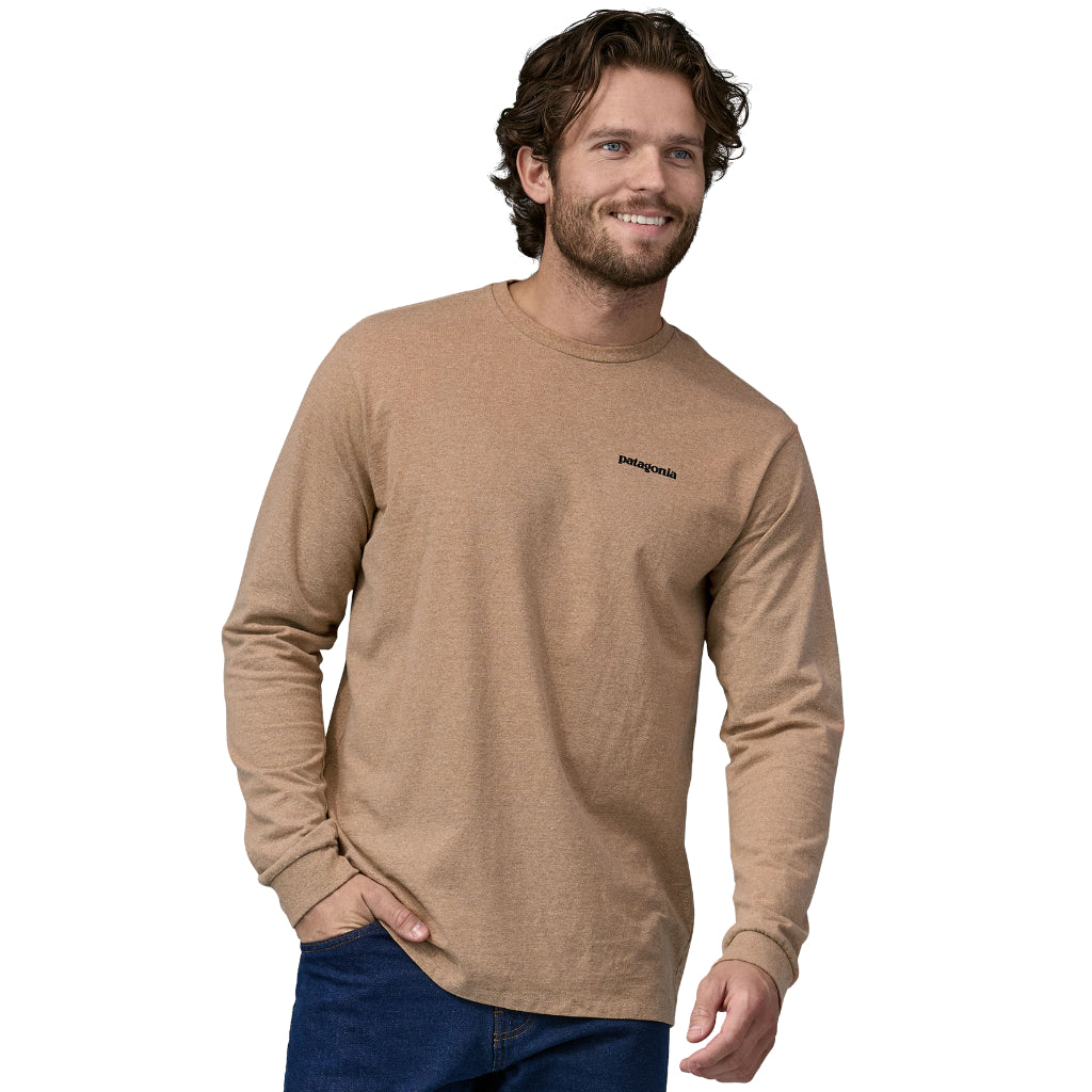 Patagonia Men's P-6 Logo L/S Responsibili-Tee - Booley Galway