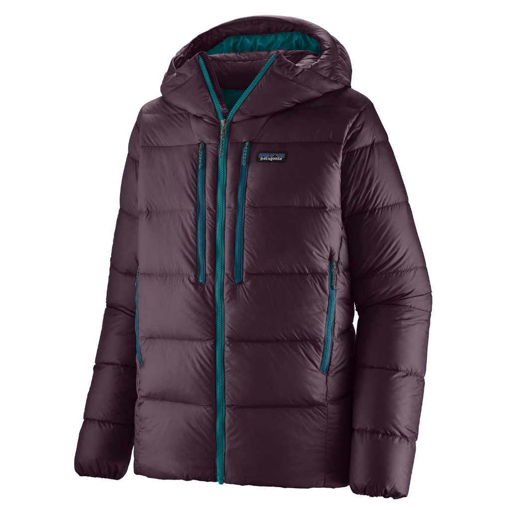 Patagonia Men's Fitz Roy Down Hoody Obsidian Plum - Booley Galway