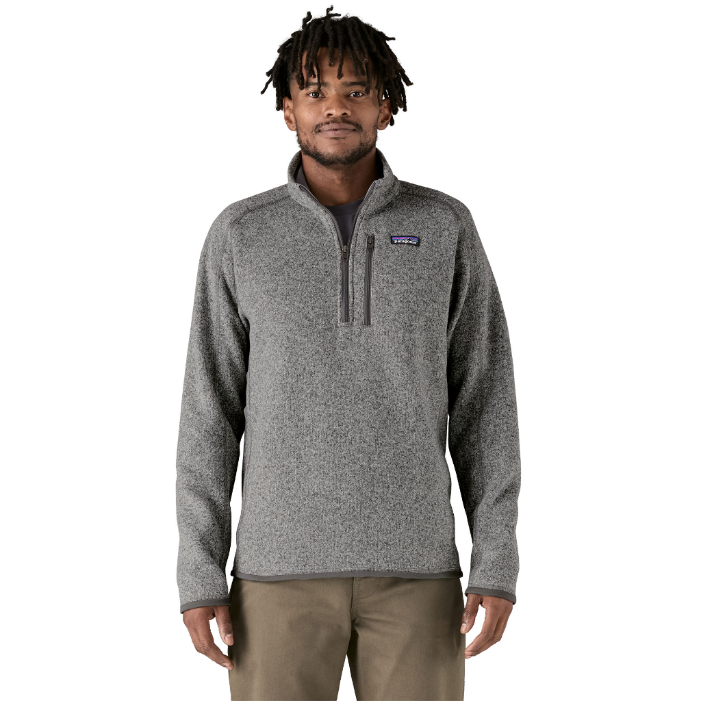 Patagonia Men's Better Sweater 1/4 Zip Stonewash - Booley Galway