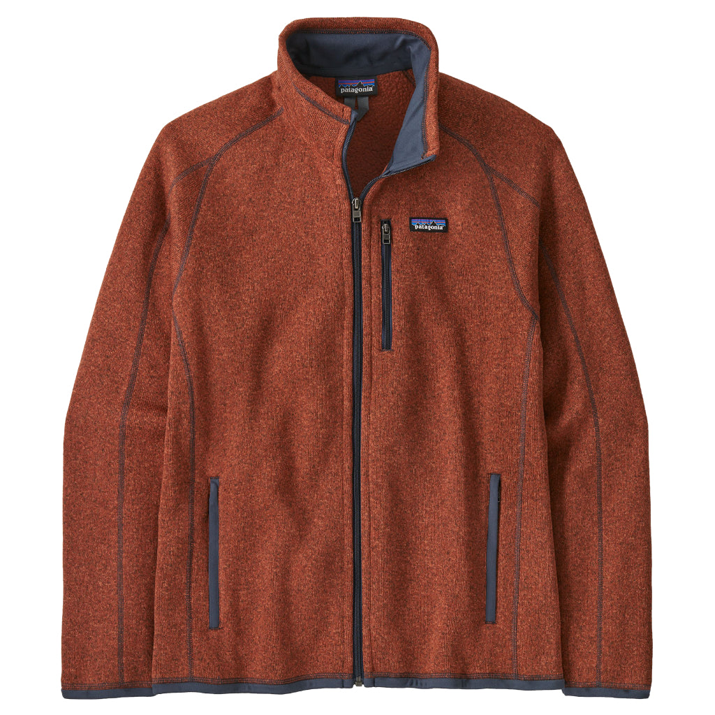 Patagonia Men&#39;s Better Sweater Jacket Burnished Red - Booley Galway