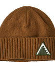 Patagonia Brodeo Beanie Dawn Tracks Patch: Shelter Brown - Booley Galway